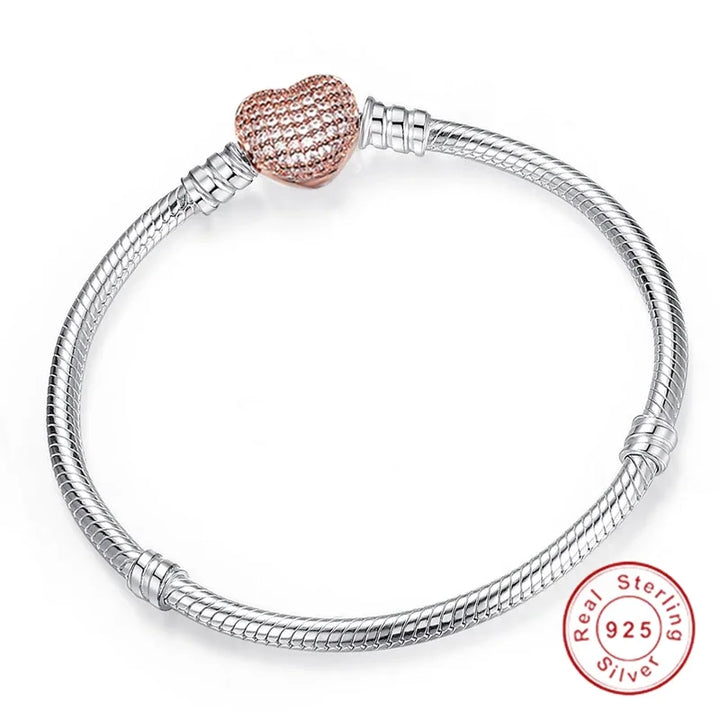 Aurora™ 925 Sterling Silver Charm Bracelet