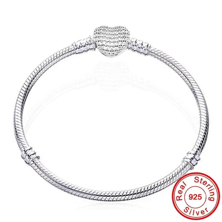 Aurora™ 925 Sterling Silver Charm Bracelet