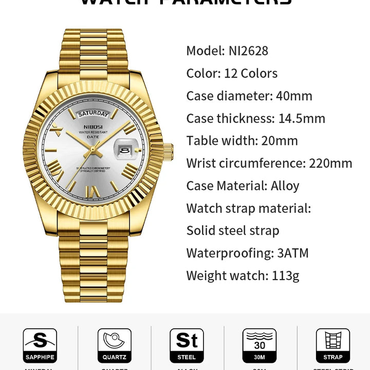 CLASSIC DATE WATCH 2628™