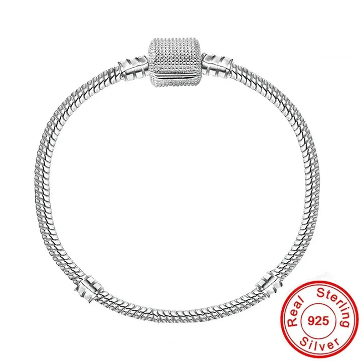 Aurora™ 925 Sterling Silver Charm Bracelet